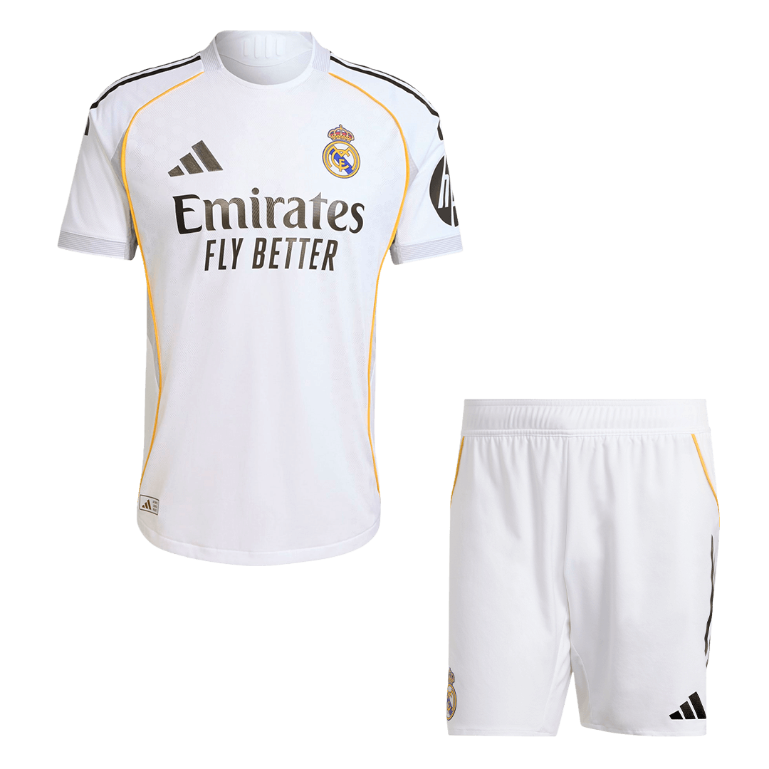 Real Madrid Home Player Version Kit - Jersey+Shorts 2025/26