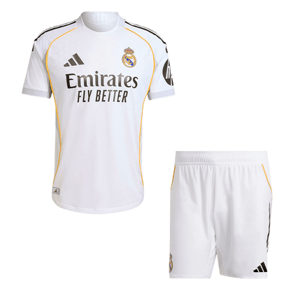 Real Madrid Home Player Version Kit - Jersey+Shorts 2025/26