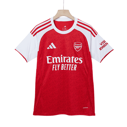 RICE #41 Arsenal Home Soccer Jersey 2025/26 Red