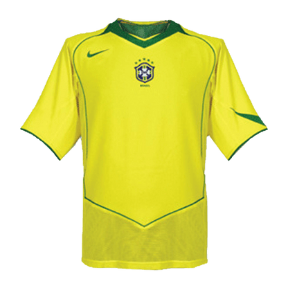 Brazil 2004 Home Retro Football Jersey