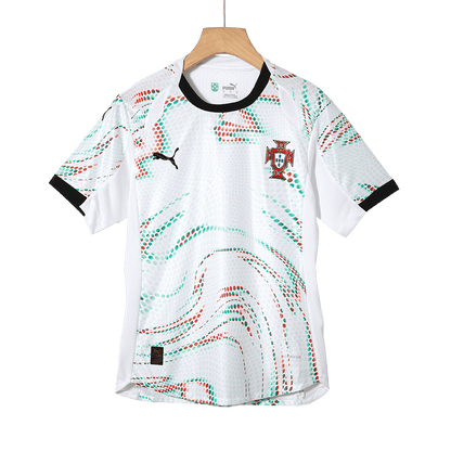 RONALDO #7 Portugal Away Player Version Football Jersey 2025 White