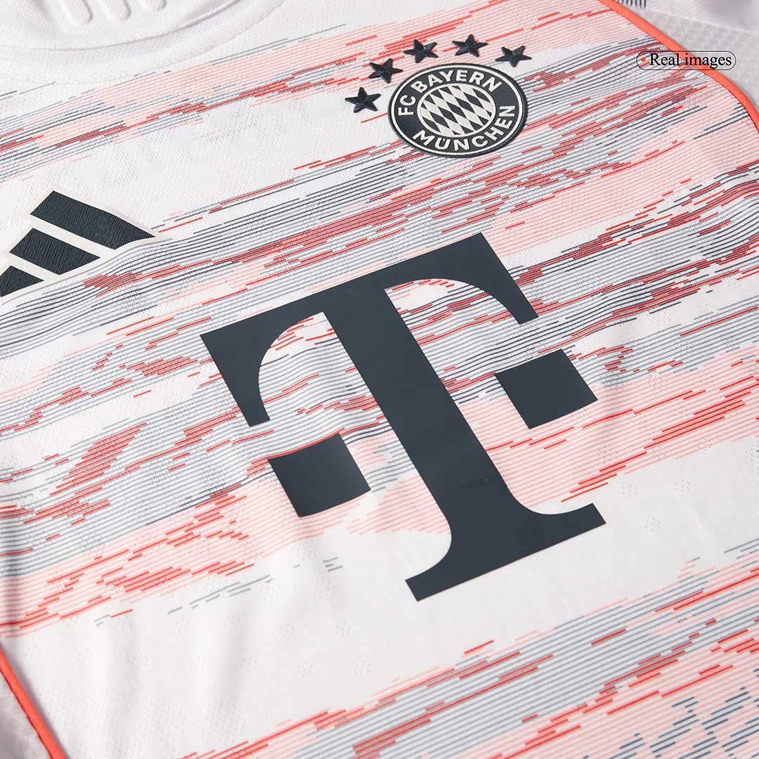 MÜLLER #25 Bayern Munich Away Player Version Soccer Jersey 2025/26 White