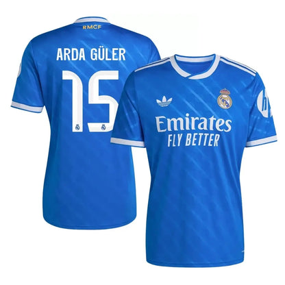 ARDA GÜLER #15 Maillot Troisième Extérieur du Real Madrid 2025/26