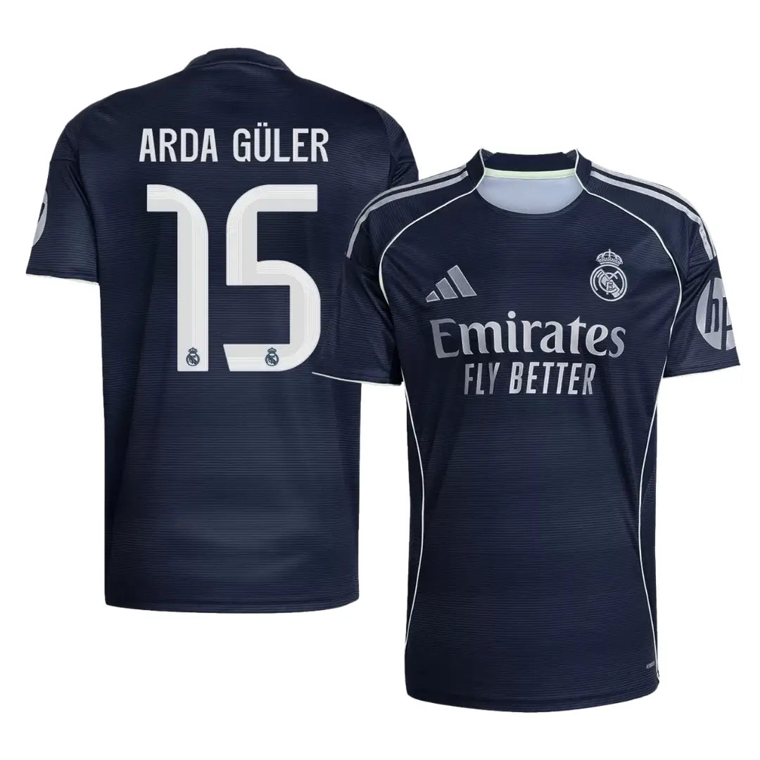 ARDA GÜLER #15 Maillot de football extérieur du Real Madrid 2025/26