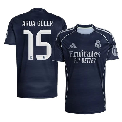 ARDA GÜLER #15 Maillot de football extérieur du Real Madrid 2025/26