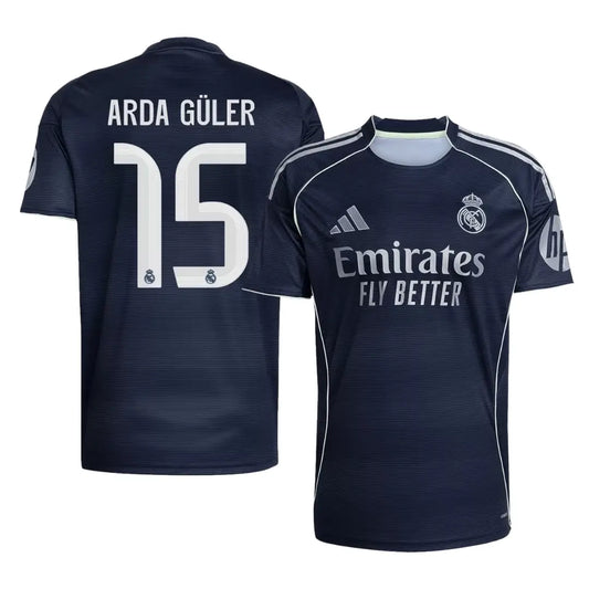 ARDA GÜLER #15 Maillot de football extérieur du Real Madrid 2025/26