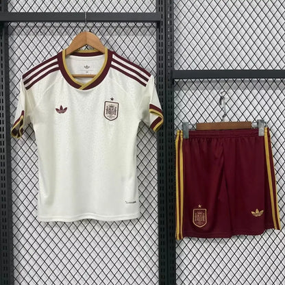 Ensemble de football extérieur Espagne - Maillot + Short Coupe du Monde 2026