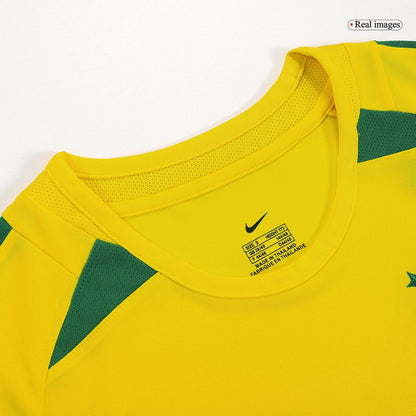 RONALDO #9 Brazil 2002/03 Home Retro Soccer Jersey