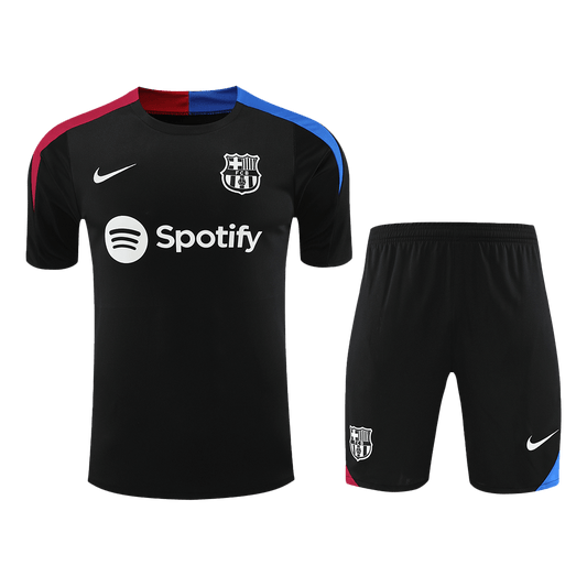Barcelona Pre-Match Soccer Jersey Kit (Jersey+Shorts) 2024/25