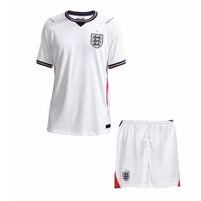 Conjunto de camiseta y pantalón corto de la selección inglesa para niños - Mundial 2026