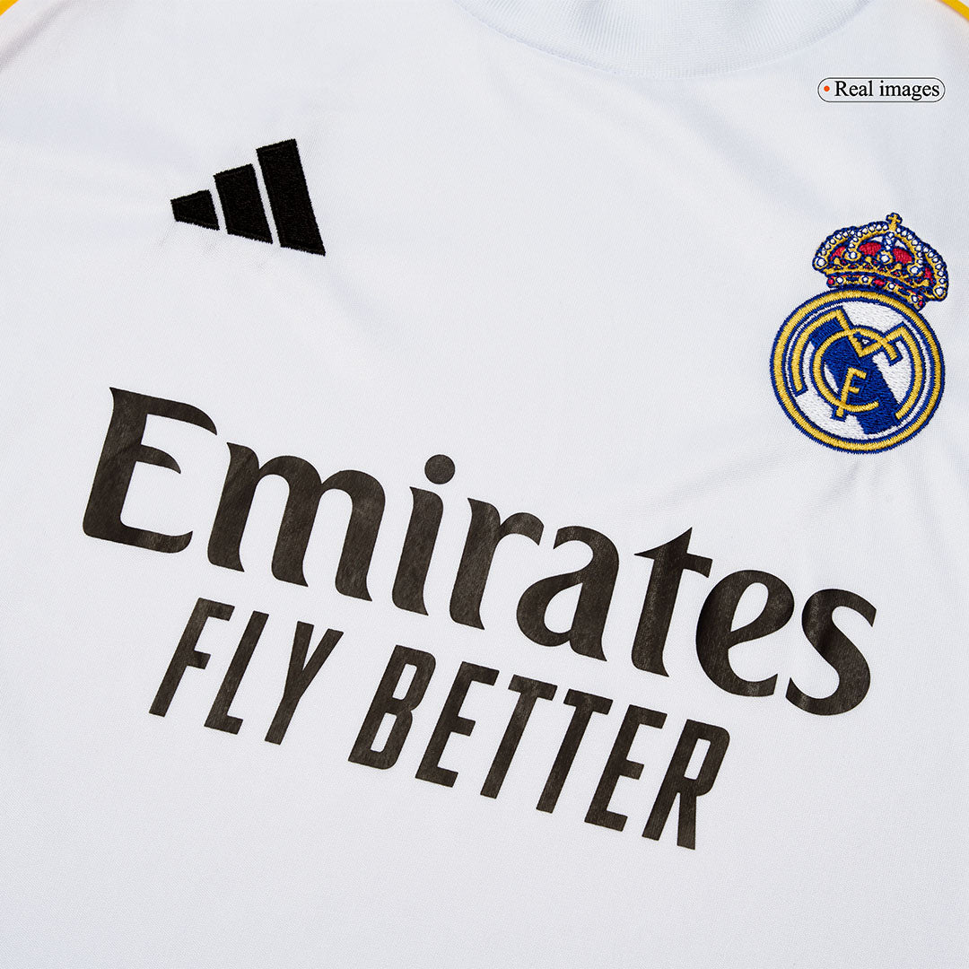 Real Madrid Home Long Sleeve Jersey 2025/26