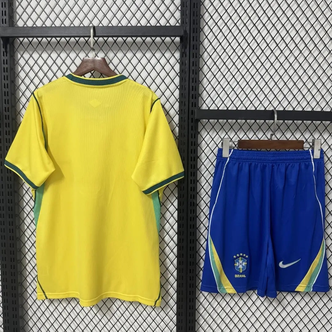 Brazil Home Soccer Kit - Jersey + Shorts 2026 World Cup