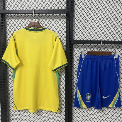 Brazil Home Soccer Kit - Jersey + Shorts 2026 World Cup
