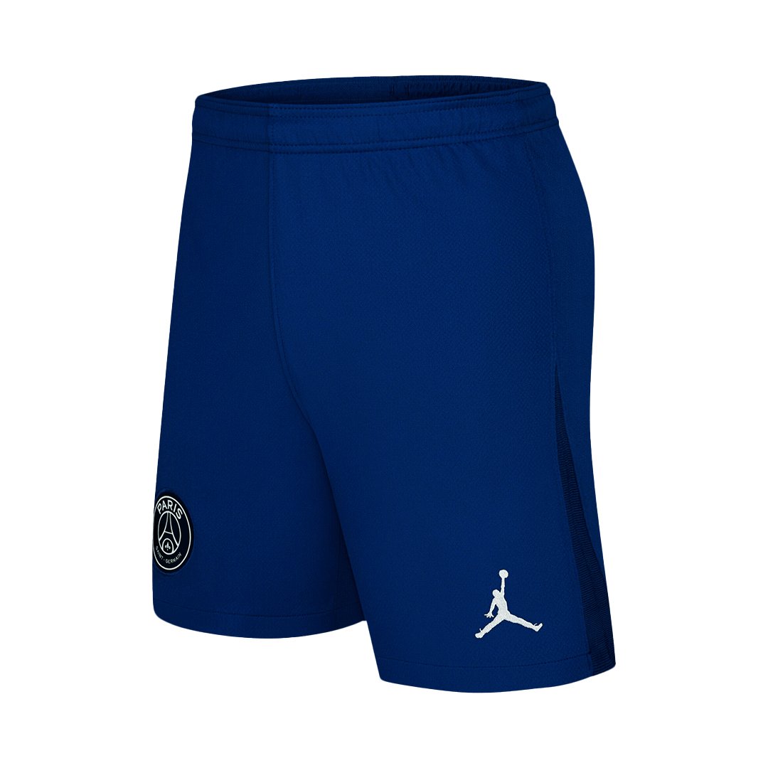 PSG Fourth Away Soccer Jersey Kit (Jersey+Shorts) 2024/25 Navy
