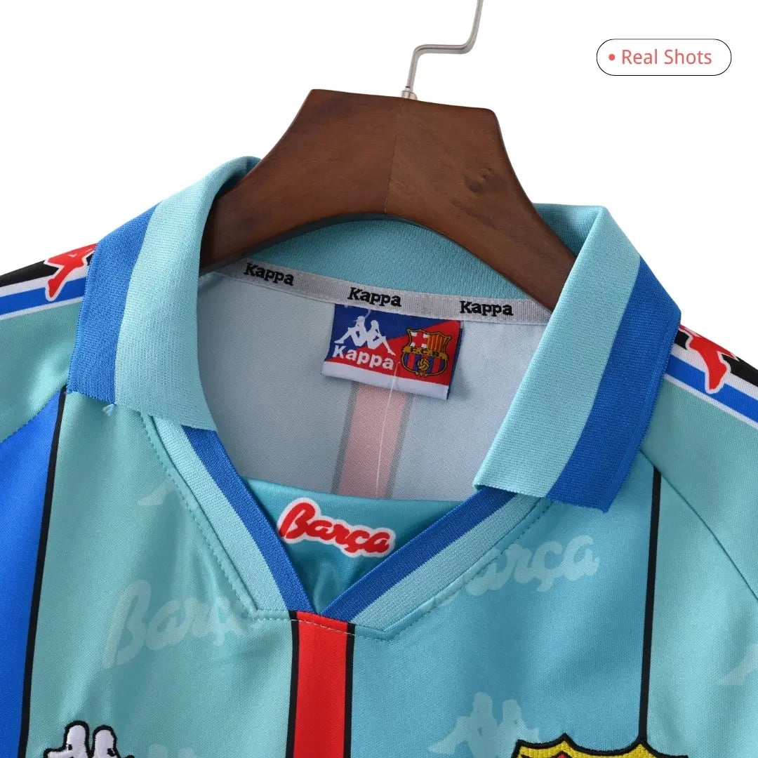 RONALDO #9 Barcelona 1996/97 Retro Away Soccer Jersey