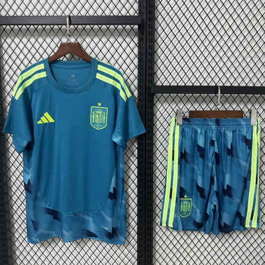 Spain Home Goalkeeper Soccer Kit - Jersey + Shorts 2026 World Cup
