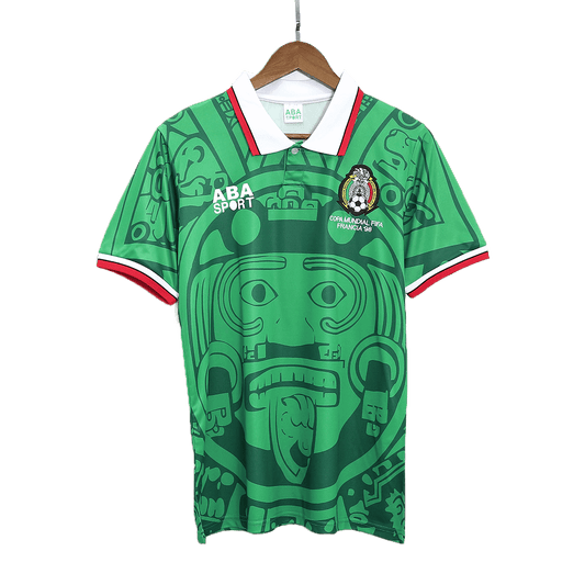 Mexico 1998 Home Retro Football Jersey