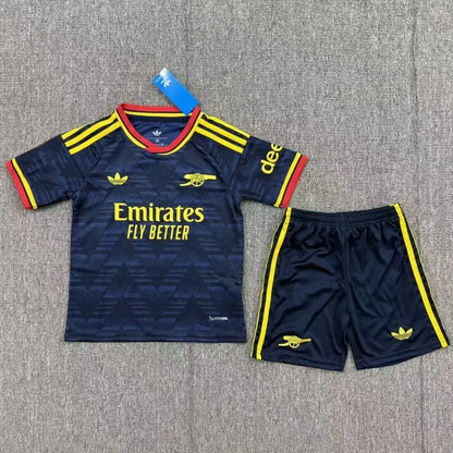 Gunners Kid's Away Soccer Jersey Kit (Jersey+Shorts) 2026/27