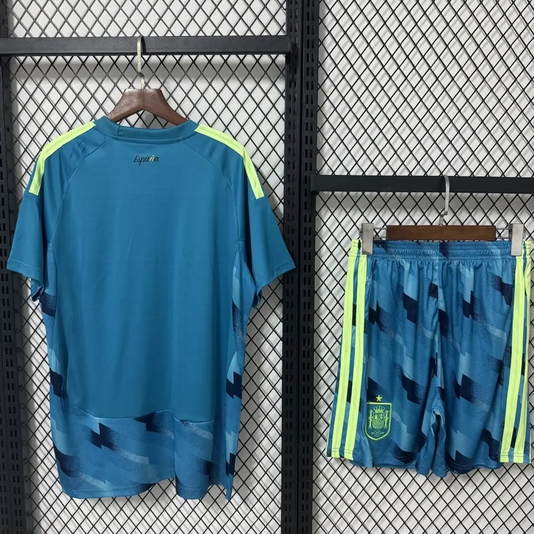 Kit de portero de España para el Mundial de 2026 - Camiseta + Pantalones cortos