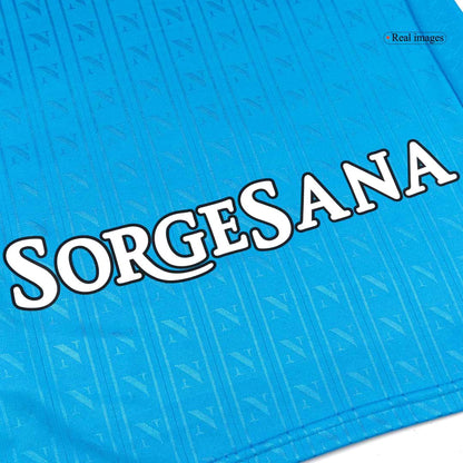 Napoli Home Player Version Soccer Jersey 2025/26