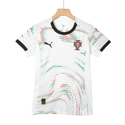 Portugal Women's Away Football Jersey 2025 White