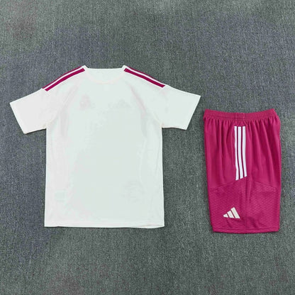 Real Madrid Training Soccer Kit - Jersey + Shorts 2026/27 Beige
