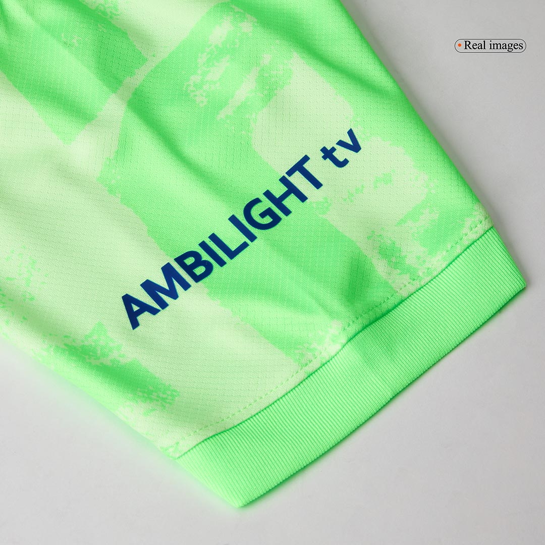 Barcelona Third Away Soccer Jersey Kit (Jersey+Shorts) 2024/25 - (Spotify Logo Without Text)