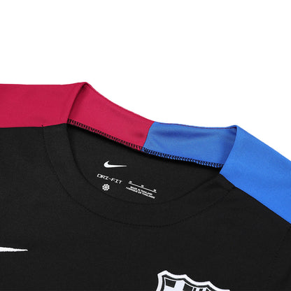 Barcelona Pre-Match Soccer Jersey Vest Kit (Jersey+Shorts) 2024/25