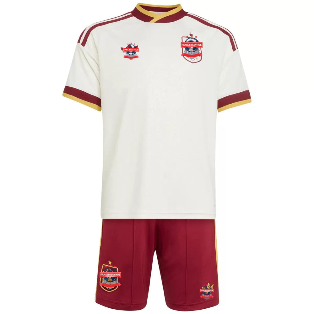 La Roja Kid's Away Soccer Kit - Jersey+Shorts 2026