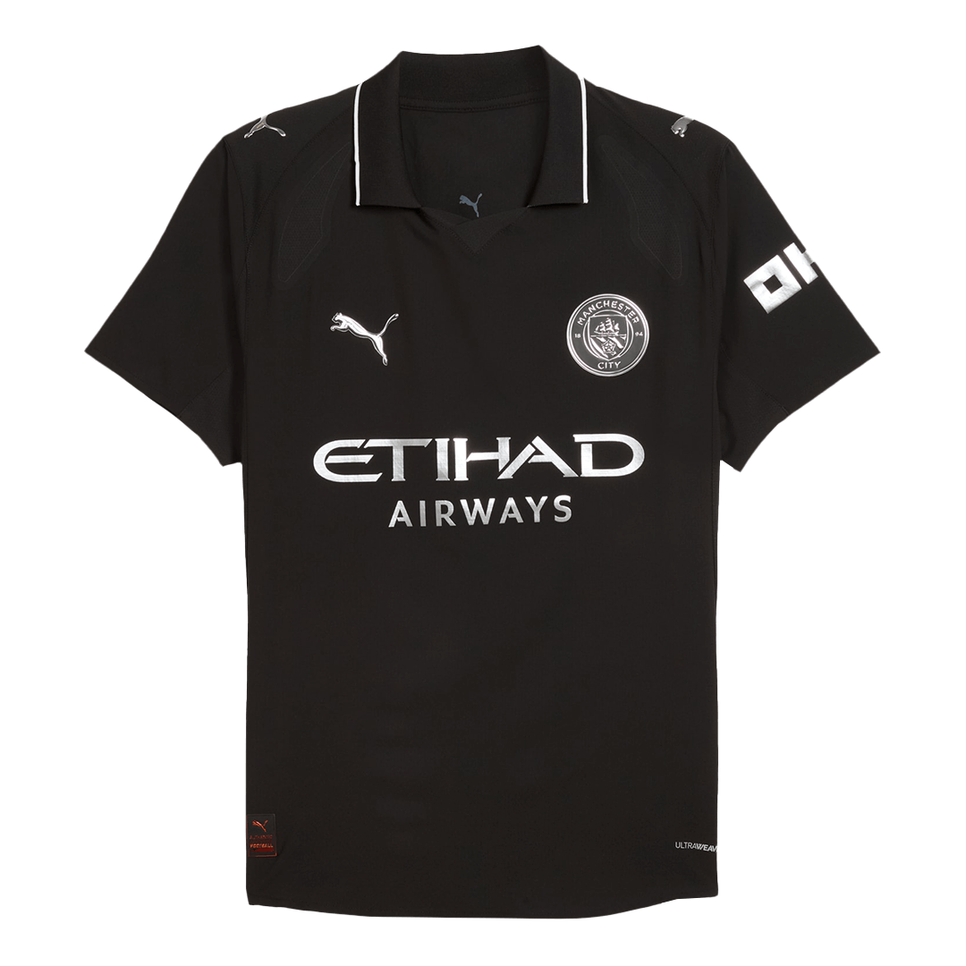 RODRIGO #16 Manchester City Away Player Version Soccer Jersey 2025/26
