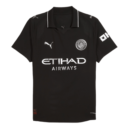 Manchester City Away Player Version Soccer Jersey 2025/26