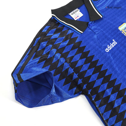 Argentina 1994 #10 Away Retro Football Jersey
