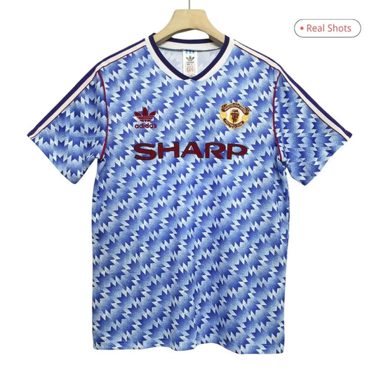 Manchester United 1990/92 Away Retro Soccer Jersey
