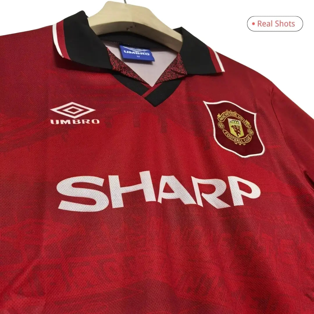 Manchester United 1994/96 Home Retro Soccer Jersey
