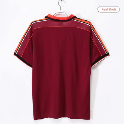 TOTTI #10 Retro Roma Home Soccer Jersey 1998/99