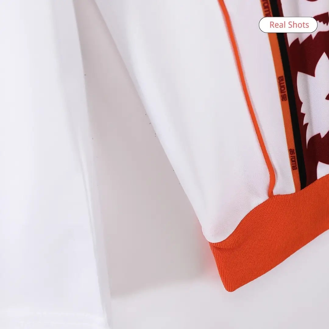 Roma 1998/99 Away Retro Soccer Long Sleeve Jersey