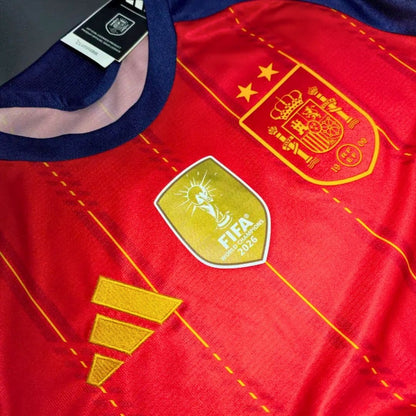 CAMPEONES #26 La Roja Home Winner Jersey 2026 World Cup