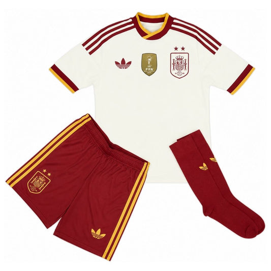Ensemble Maillot + Short + Chaussettes Domicile Enfant Espagne 2026