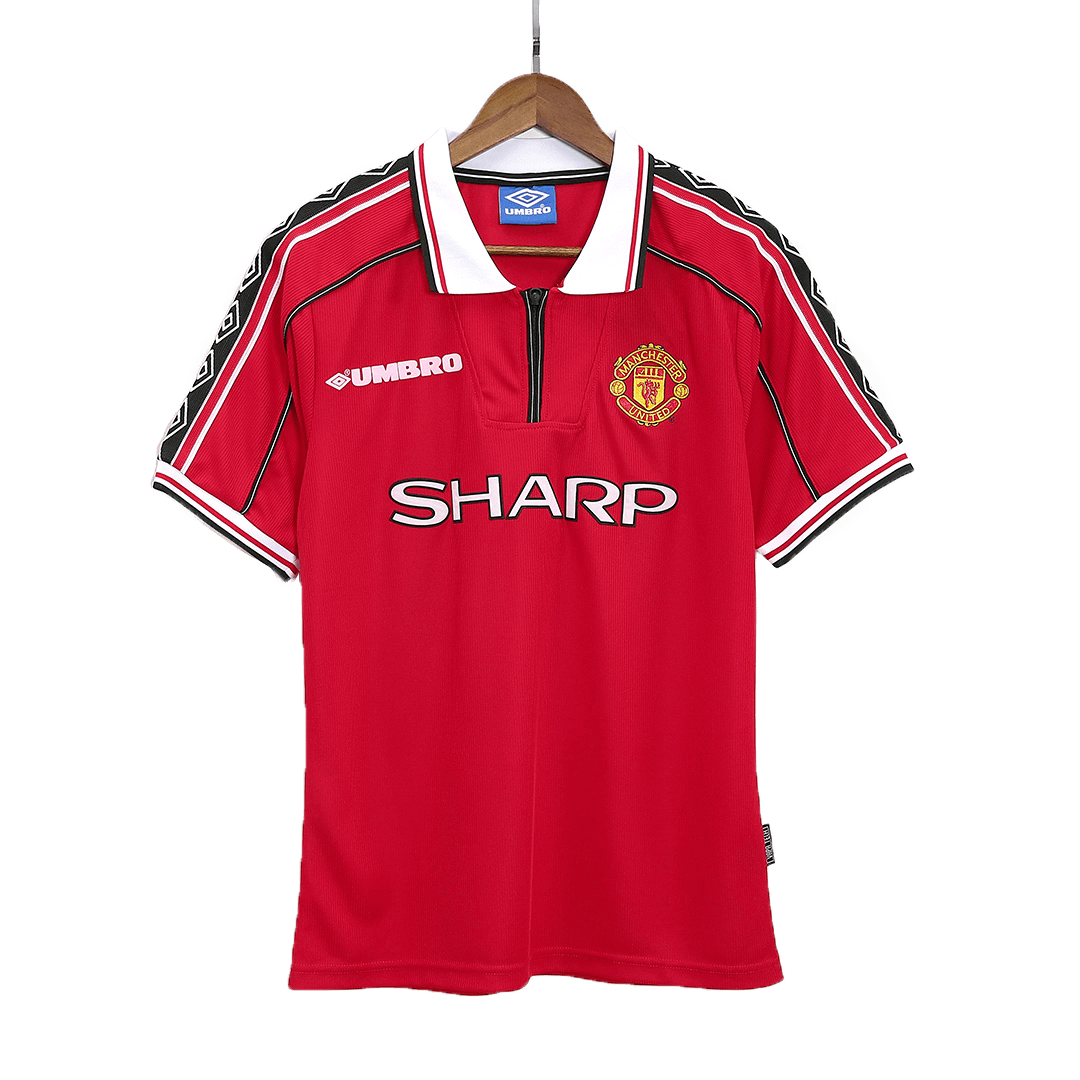 Manchester United 1998/00 Home Retro Soccer Jersey