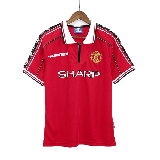 Manchester United 1998/00 Home Retro Soccer Jersey