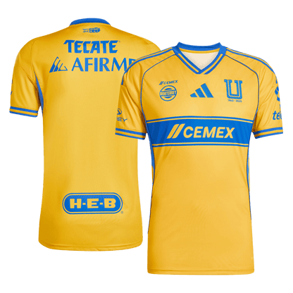 Tigres UANL Home Soccer Jersey 2025/26