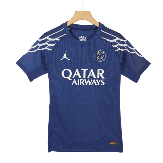 PSG Fourth Away Player Version Soccer Jersey 2024/25 Navy