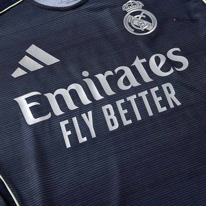 VALVERDE #8 Real Madrid Away Player Version Soccer Jersey 2025/26