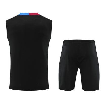 Barcelona Pre-Match Soccer Jersey Vest Kit (Jersey+Shorts) 2024/25