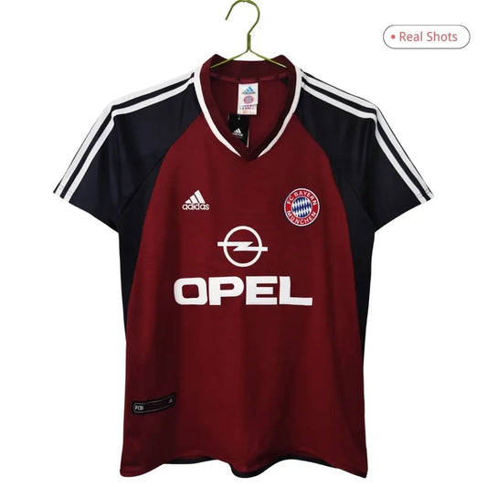 Camiseta de fútbol retro local del Bayern Múnich 2001/02