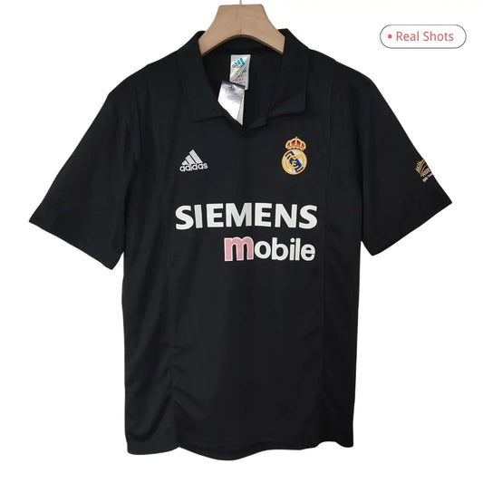 Retro 2002/03 Real Madrid Away Soccer Jersey