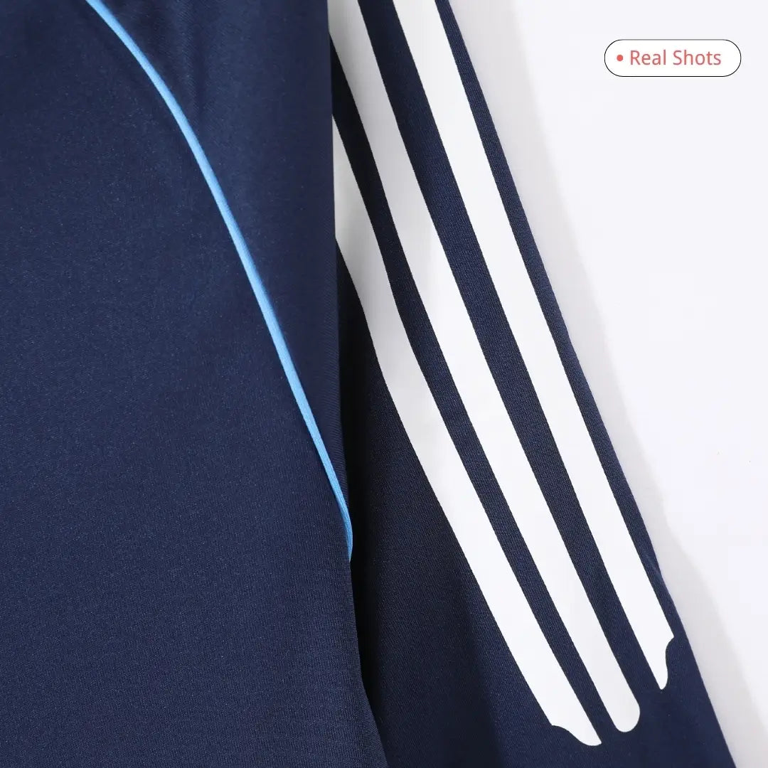 Real Madrid 2005/06 Away Long Sleeve Retro Soccer Jersey