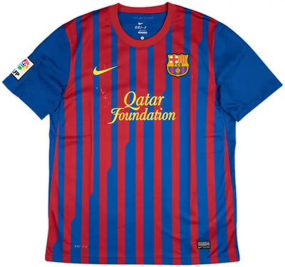 Retro Barcelona 2011/12 Home Soccer Jersey