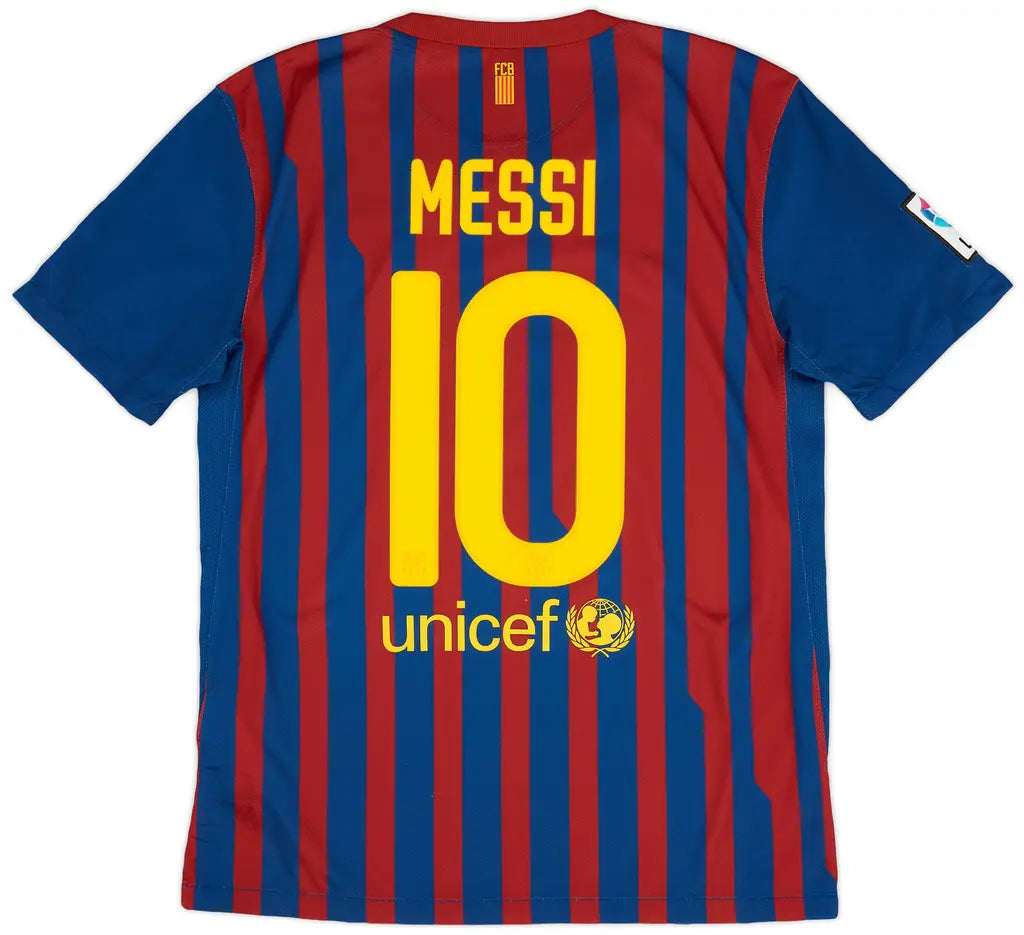 Camiseta retro de fútbol local Messi #10 del Barcelona 2010/11