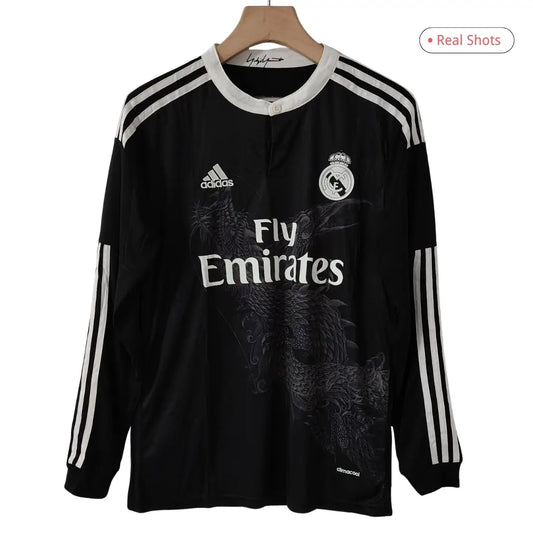 Real Madrid 2014/15 Third Away Retro Long Sleeve Jersey